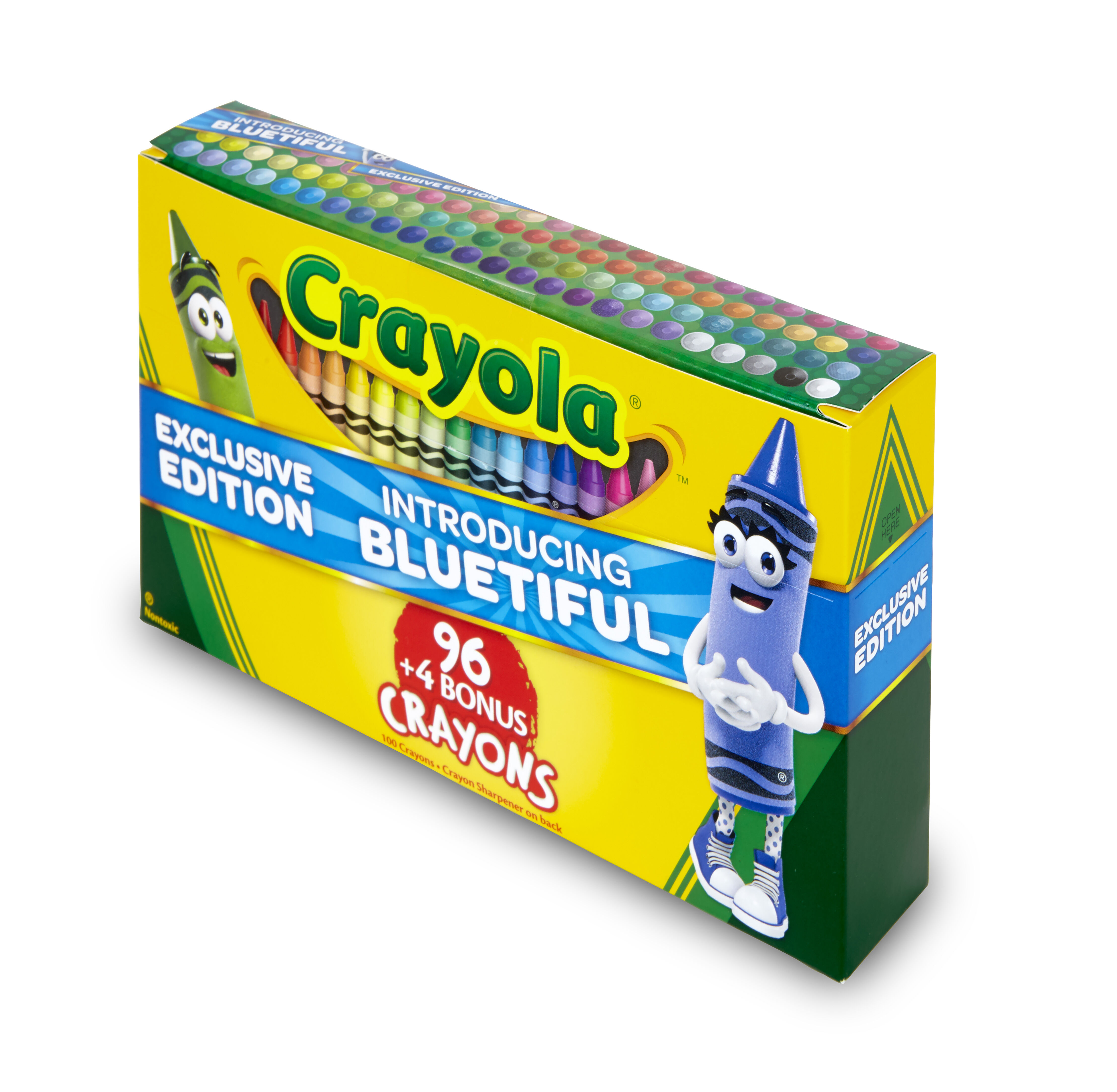Bluetiful Crayola 96 Crayons with 4 bonus Crayola